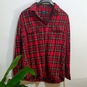 Over sized boyfriend flannel